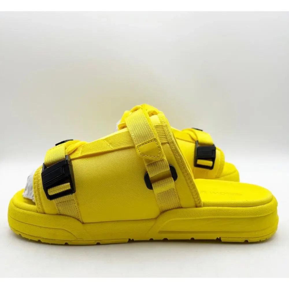 Seichi Mens Yoroi V2 Slide Sandals Size 8 EU 41 Luminate Yellow NIB